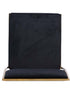 Chivari Melissa Barstool in Gold Stainless Steel Frame with Black Cushion Seat and Back BMMG-B-KIT-AX
