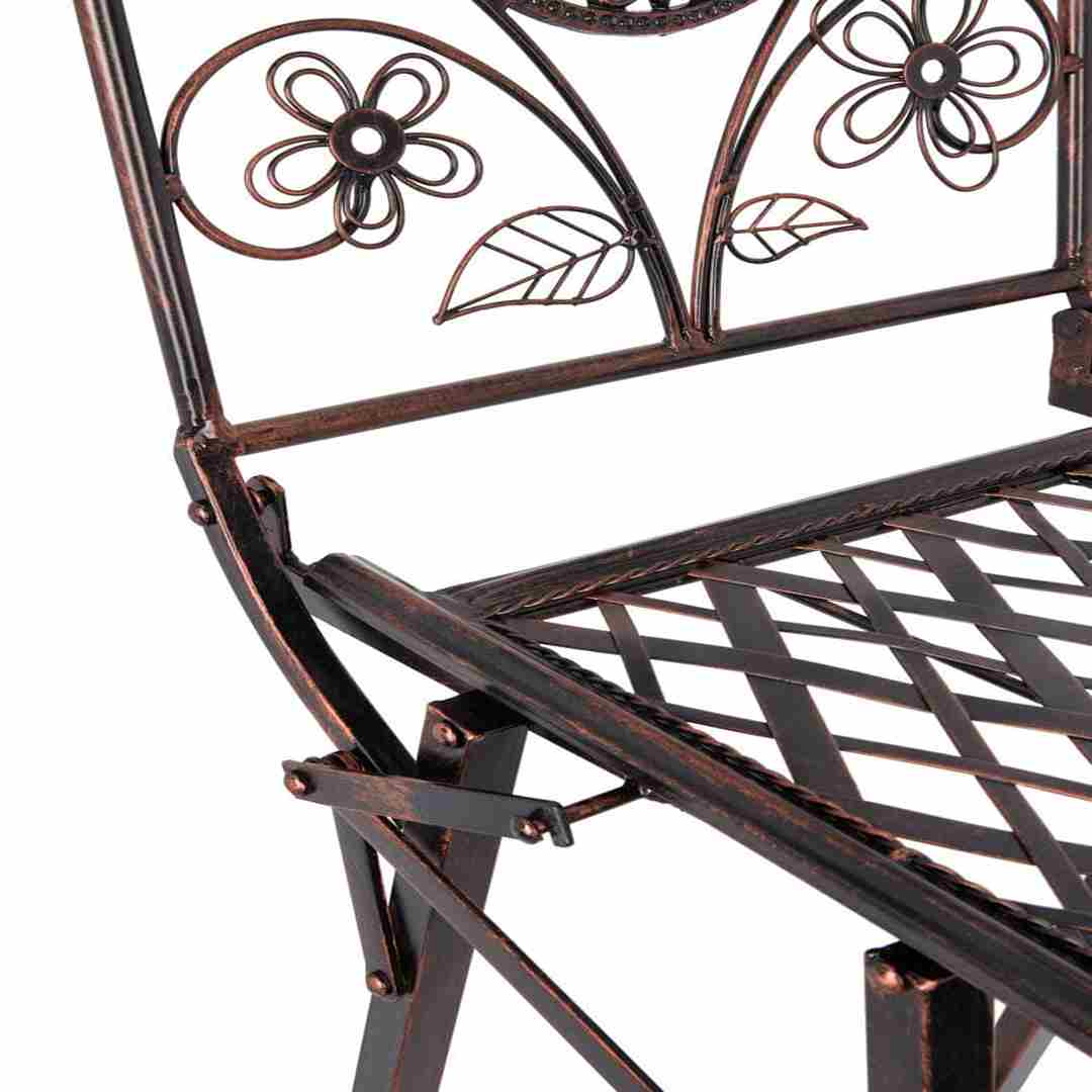 Chivari Bronze Barcelona Bistro Barstool with Square Seat and Back BBBMBR-AX-T
