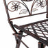 Chivari Bronze Barcelona Bistro Barstool with Square Seat and Back BBBMBR-AX-T