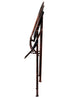 Chivari Bronze Barcelona Bistro Barstool with Round Seat and Back BBBMRBR-AX-T