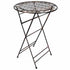 Chivari 32" Bronze Barcelona Bistro Cocktail Table TBBBMBR-AX-T