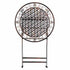Chivari 32" Bronze Barcelona Bistro Cocktail Table TBBBMBR-AX-T