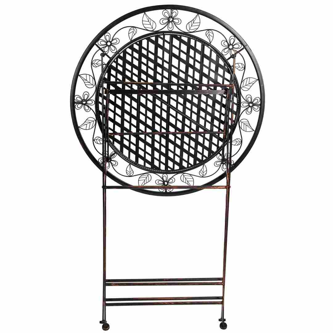 Chivari 32" Bronze Barcelona Bistro Cocktail Table TBBBMBR-AX-T
