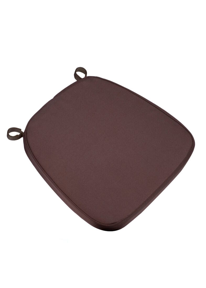 Chivari Brown 2.0" Thick Chiavari Chair Cushion CUSHSTRAPBRN-T