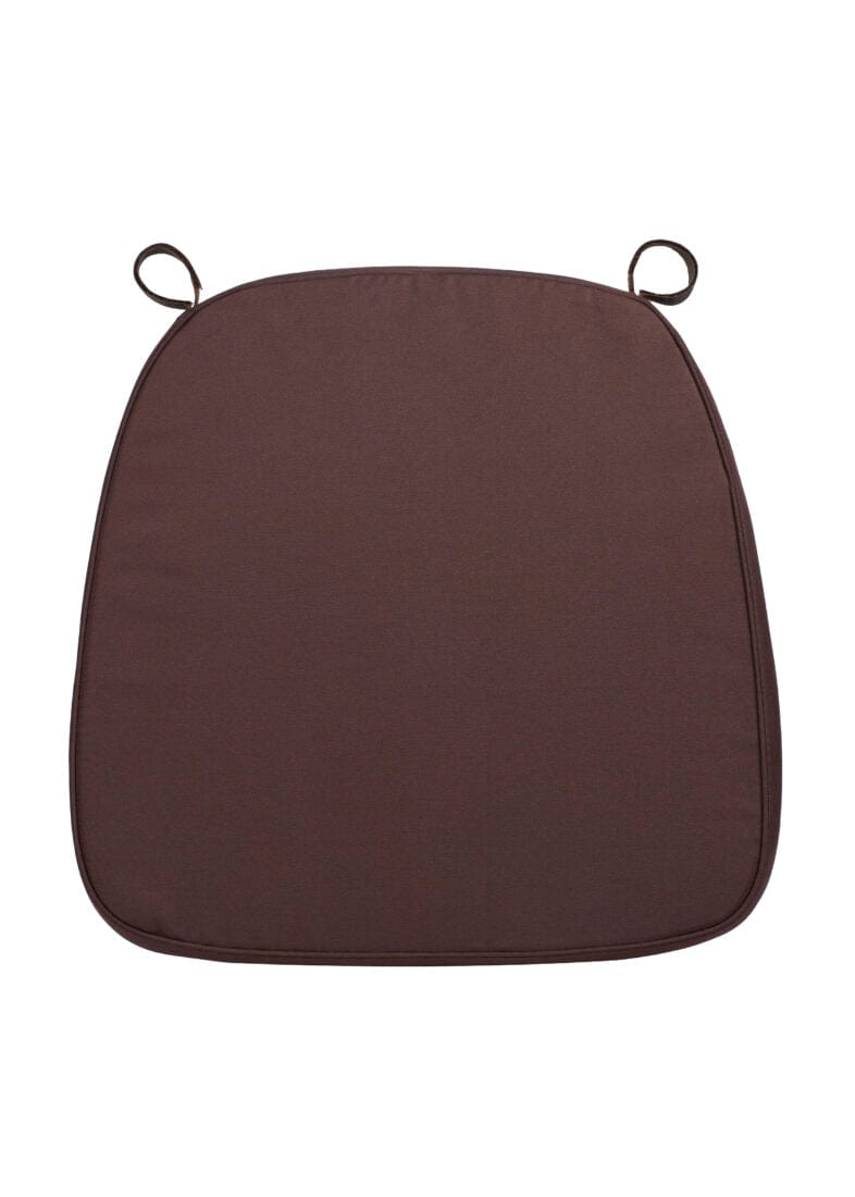 Chivari Brown 2.0" Thick Chiavari Chair Cushion CUSHSTRAPBRN-T