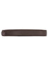 Chivari Brown Fabric 2” Thick Cross Back Cushion CUSHXSTRAP-BRN-AX-T