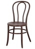 Chivari Chocolate Brown Resin Bentwood Festive Chair CBFRBR-ZG-T