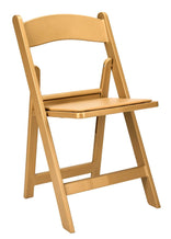 Bullion Gold ToughResin™ Folding Chair with Bullion Gold Vinyl Cushion