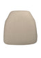 Chivari Beige Tweed 1.75" Thick Fabric Panel Chiavari Chair Cushion CUSHPANFABBURTAN-AX-T