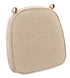 Chivari Beige with Beige Piping 2.5" Thick Chair Cushion - World's Best Cushions CUSHBST-BRBR-AX-T