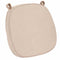 Chivari Burlap Tan 2.0" Thick  Willow Wood Velcro Strap Cushion CUSHWWSTRAPBLP-T