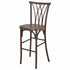 Chivari Fruitwood Resin Steel Skeleton™ Willow Barstool - 2 Pack - Some Assembly Required BWRF-KD-ST-AX-2