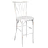 Chivari White Distressed Resin Steel Skeleton™ Willow Barstool - 2 Pack - Some Assembly Required BWRWD-KD-ST-AX-2