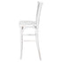 Chivari White Distressed Resin Steel Skeleton™ Willow Barstool - 2 Pack - Some Assembly Required BWRWD-KD-ST-AX-2