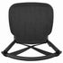Chivari Black Resin Steel Skeleton™ Cross Back  Barstool - 2 Pack - Some Assembly Required BXRB-KD-ST-AX-2
