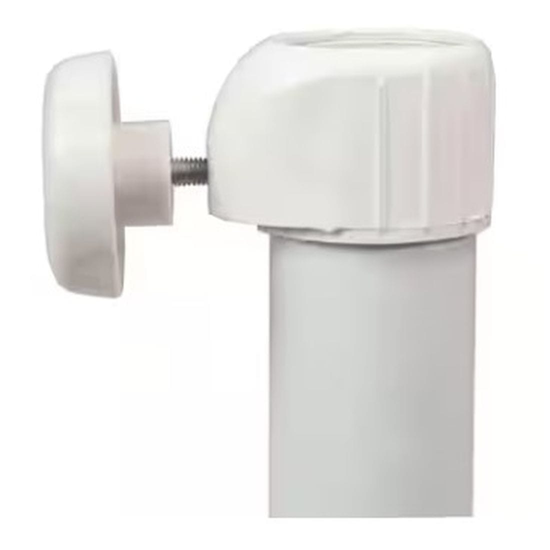 California Umbrellas White 50 lbs Umbrella Base with Steel Casing CAL-CFMT160-WHITE