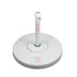 California Umbrellas White 50 lbs Umbrella Base with Steel Casing CAL-CFMT160-WHITE