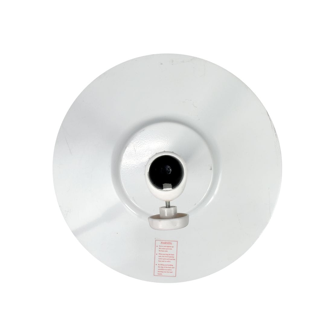 California Umbrellas White 50 lbs Umbrella Base with Steel Casing CAL-CFMT160-WHITE