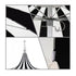 California Umbrellas Jockey Red 8.5' Pagoda Series Sunbrella Fabric Patio Umbrella with White Aluminum Pole and Push Lift CAL-SMPT852174PD-0403