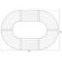 Chivari Capsule Bridge Serpentine Farm Table Kit - Seats 20 - Includes 4 White Distressed Serpentine Tables and 2 Rectangle Tables TFARM-SNKT-WD5