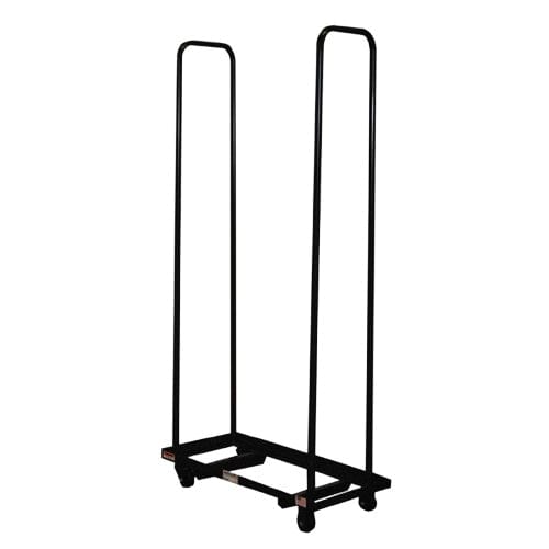 American Cart American Cart Chair Pallet Dolly – Holds 30 Resin/Wood Chairs, Tall Slides, 4 Casters CART-67125-GI