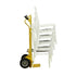 American Cart American Cart Chiavari Chair Cart – Single Stack, 5 Chair Capacity, Flat-Free Wheels CART-67164-GI
