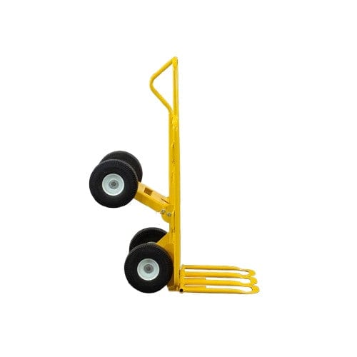 American Cart American Cart Multi Mover Hand Truck – 800 lb Capacity, Folding Plate, 4 Flat-Free Wheels CART-67243-GI