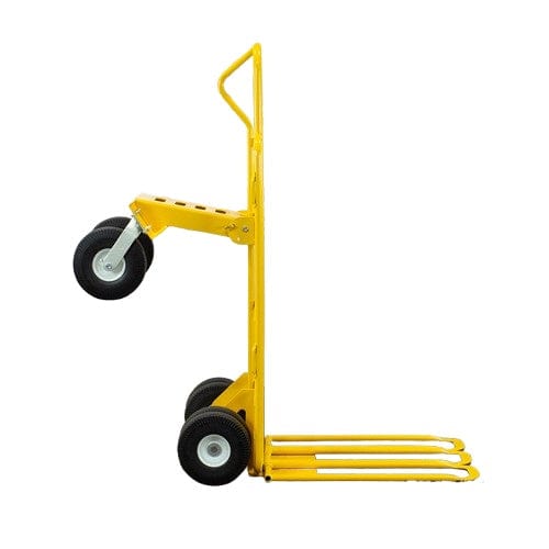 American Cart American Cart Multi Mover XT Hand Truck – 1200 lb Capacity, Folding Plate, 6 Flat-Free Wheels CART-67245-GI