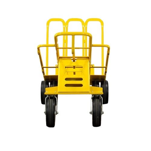 American Cart American Cart Multi Mover XT Hand Truck – 1200 lb Capacity, Folding Plate, 6 Flat-Free Wheels CART-67245-GI