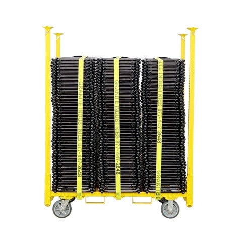 American Cart American Cart Warehouse Rack Dolly – Holds 150 Chairs & 30 Tables, 72" Legs, 8" Casters CART-67482-GI