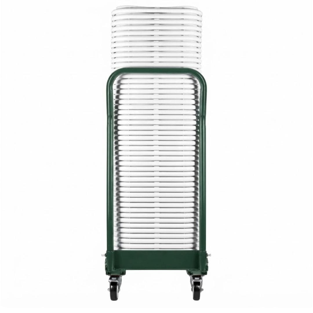 Chivari Steel Folding Chair Cart for Poly & Resin Folding Chairs - up to 25 chairs CART100HG-AX-T