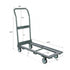 Chivari Heavy Duty Steel Frame Folding Chair Cart with Locking Wheels and Safety Strap - up to 25 chairs CART100HG-HD-AX-T