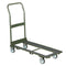 Chivari Heavy Duty Steel Frame Folding Chair Cart with Locking Wheels and Safety Strap - up to 25 chairs CART100HG-HD-AX-T