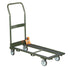 Chivari Heavy Duty Steel Frame Folding Chair Cart with Locking Wheels and Safety Strap - up to 25 chairs CART100HG-HD-AX-T