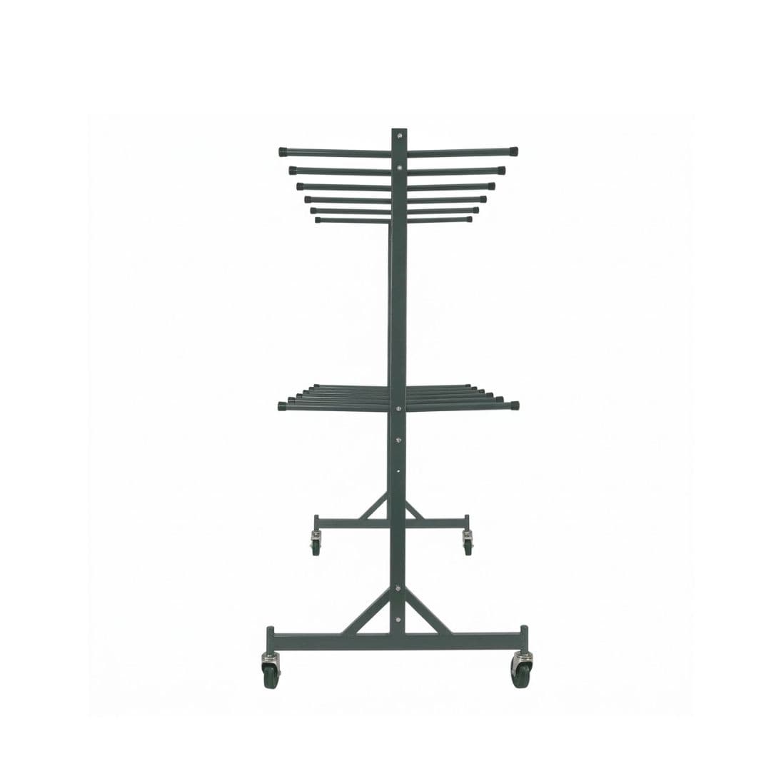 Chivari Hanging Chair Cart for Poly, Resin, Metal and Bamboo Folding Chairs - up to 120 chairs CART101HG-AX-T