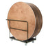 Chivari Steel Banquet Table Cart - up to 10 tables CART102HG-AX-T