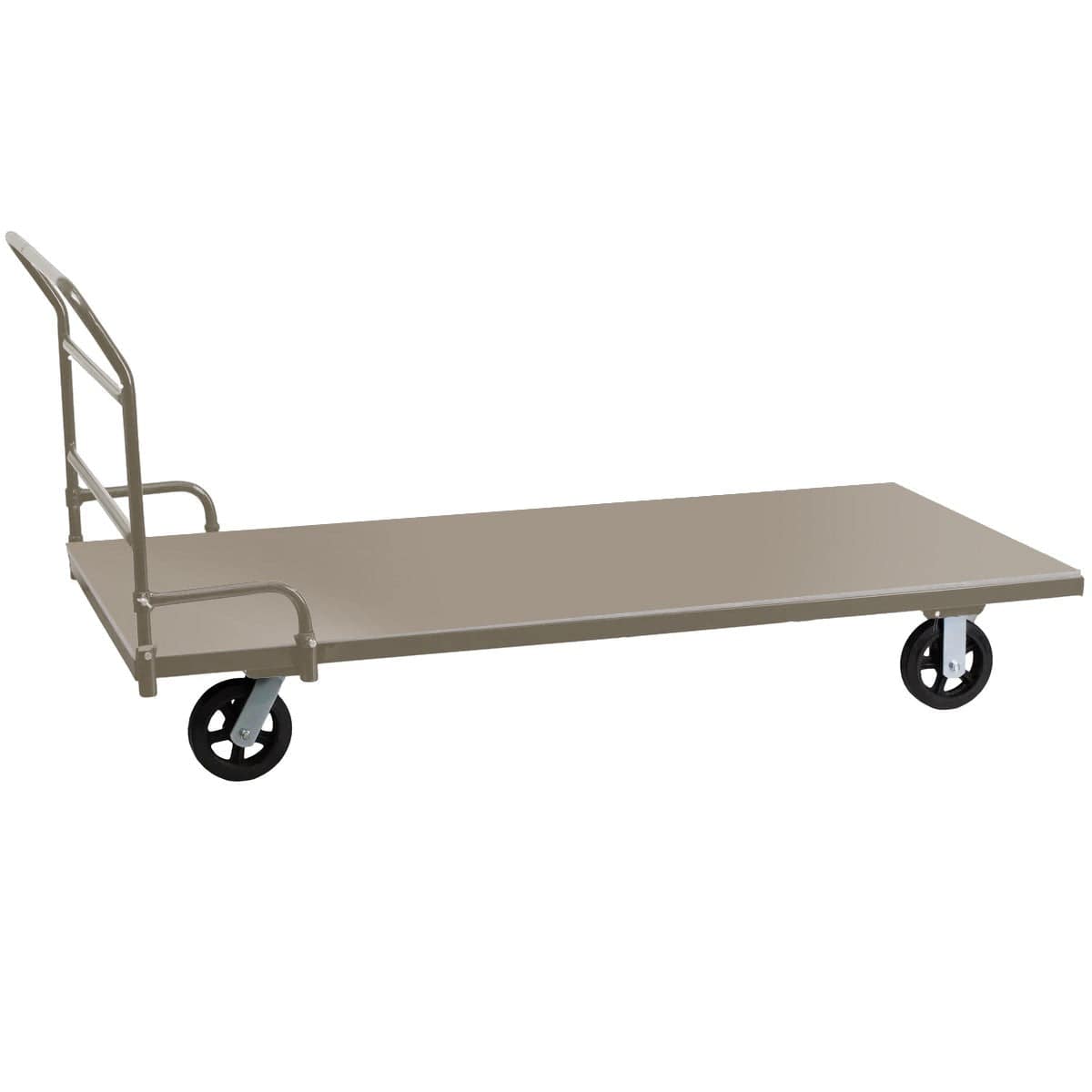 Chivari Gray Industrial Flat Bed Platform Cart CART103G-AX-T