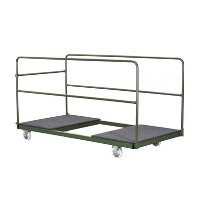 Extra Large Steel Banquet Table Cart - up to 20 tables
