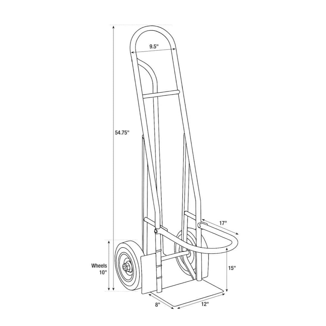 Chivari Space Saving Chiavari Chair Steel Stack Dolly - up to 7 chairs CART106HG-AX-T