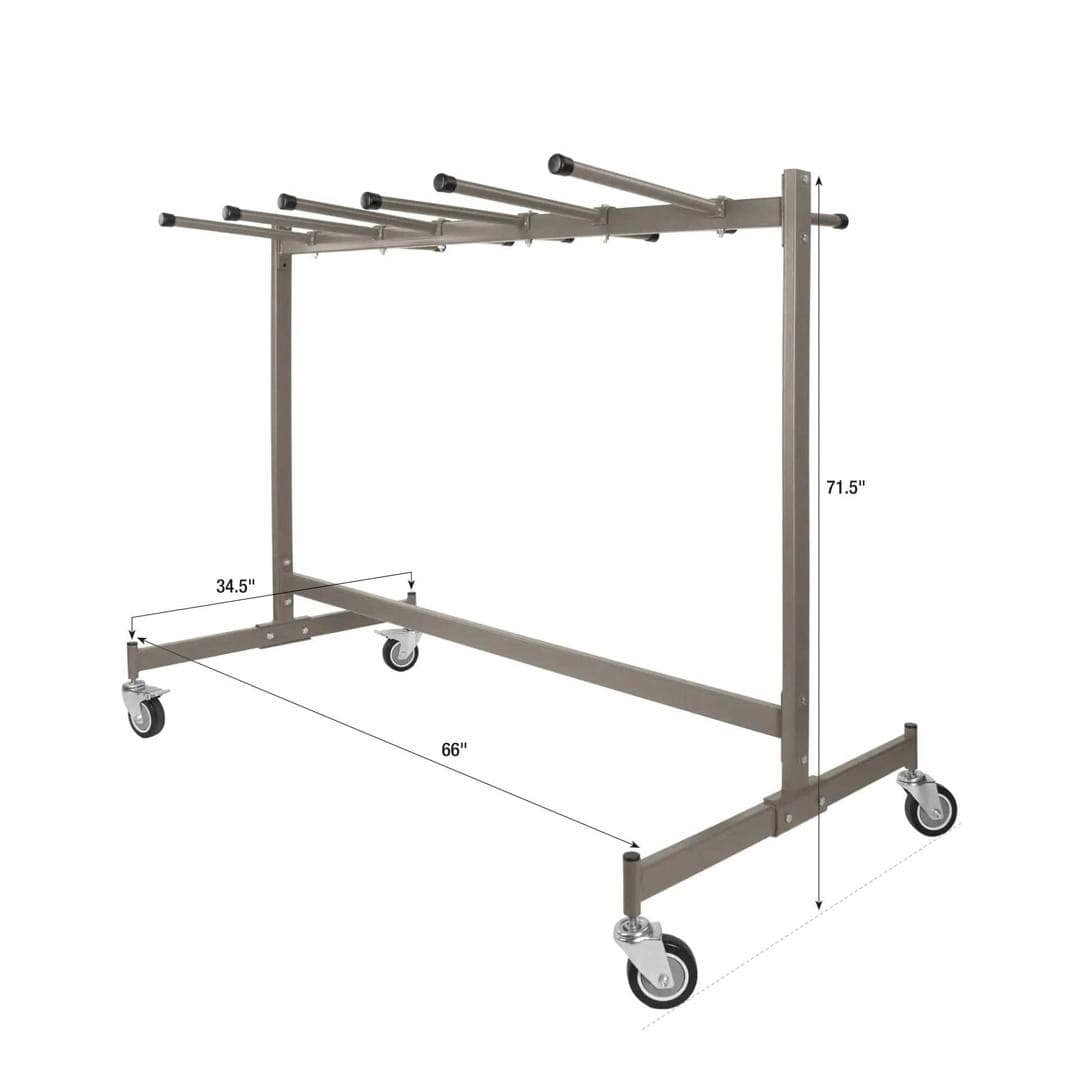 Chivari Hanging Cart for Barcelona Bistro Chairs - up to 36 chairs CART112-AX-T