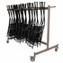 Chivari Hanging Cart for Barcelona Bistro Chairs - up to 36 chairs CART112-AX-T