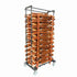 Chivari Adjustable Cart 113G for Resin, Poly, Bamboo, Barcelona Bistro and Metal Folding Chairs - up to 63 chairs CART113G-AX