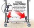 Chivari Adjustable Cart 113G for Resin, Poly, Bamboo, Barcelona Bistro and Metal Folding Chairs - up to 63 chairs CART113G-AX