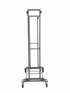 Chivari Adjustable Cart 113G for Resin, Poly, Bamboo, Barcelona Bistro and Metal Folding Chairs - up to 63 chairs CART113G-AX