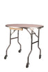 Chivari 4 Wheel Caster Set to Convert Banquet Table into Rolling Cake Table (2 Wheels Have Brakes) CASTER-4-SET-AX-T