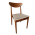 Chivari Chestnut Wood Antler Chair with Natural Rope Seat CAWC-SHRNT-KT