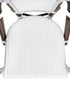 Toulouse White on White French Bistro Patio Dining Chair with Arms CBPAWD-AX-T