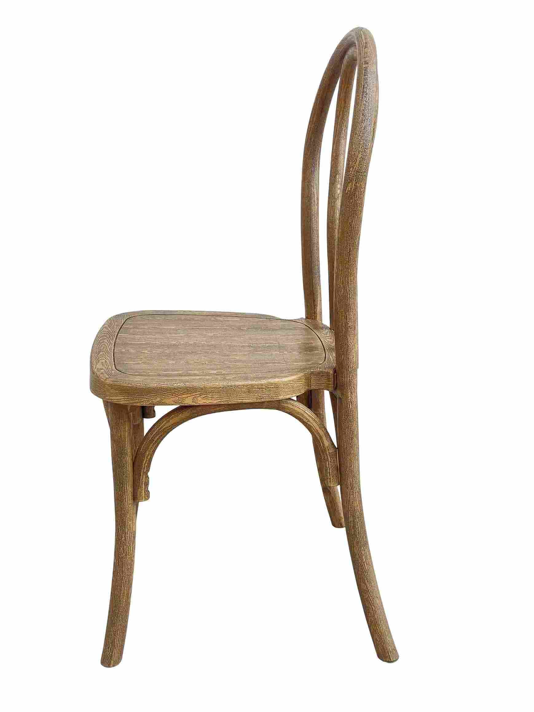Chivari Chestnut Steel Skeleton™ Bentwood Chair CBRC-ST-AX