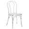 Chivari Clear Resin Bentwood Chair CBRCL-ZG-T