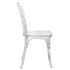 Chivari Clear Resin Bentwood Chair CBRCL-ZG-T